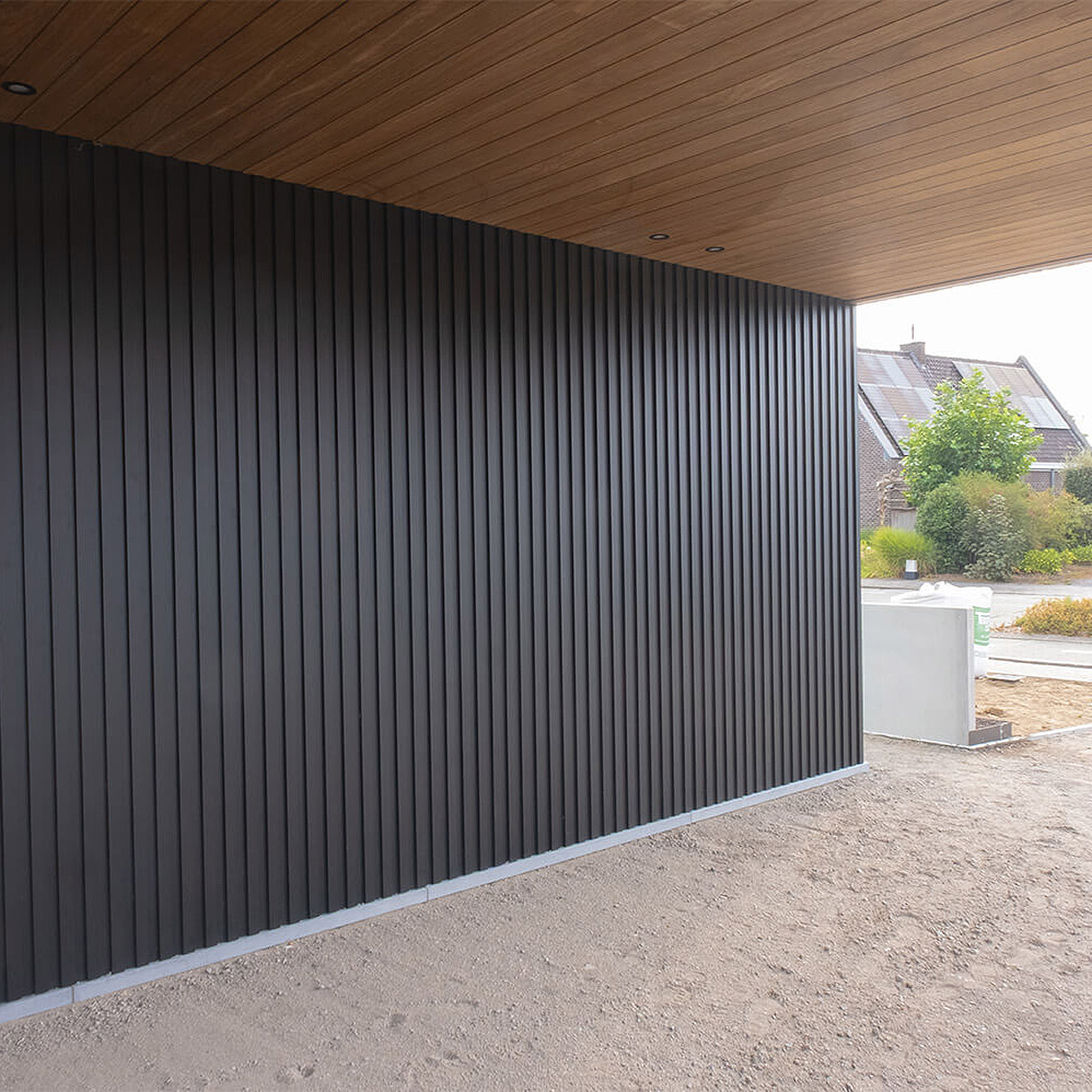 Cladix Aluminium Gevelbekleding Gitzwart RAL9005